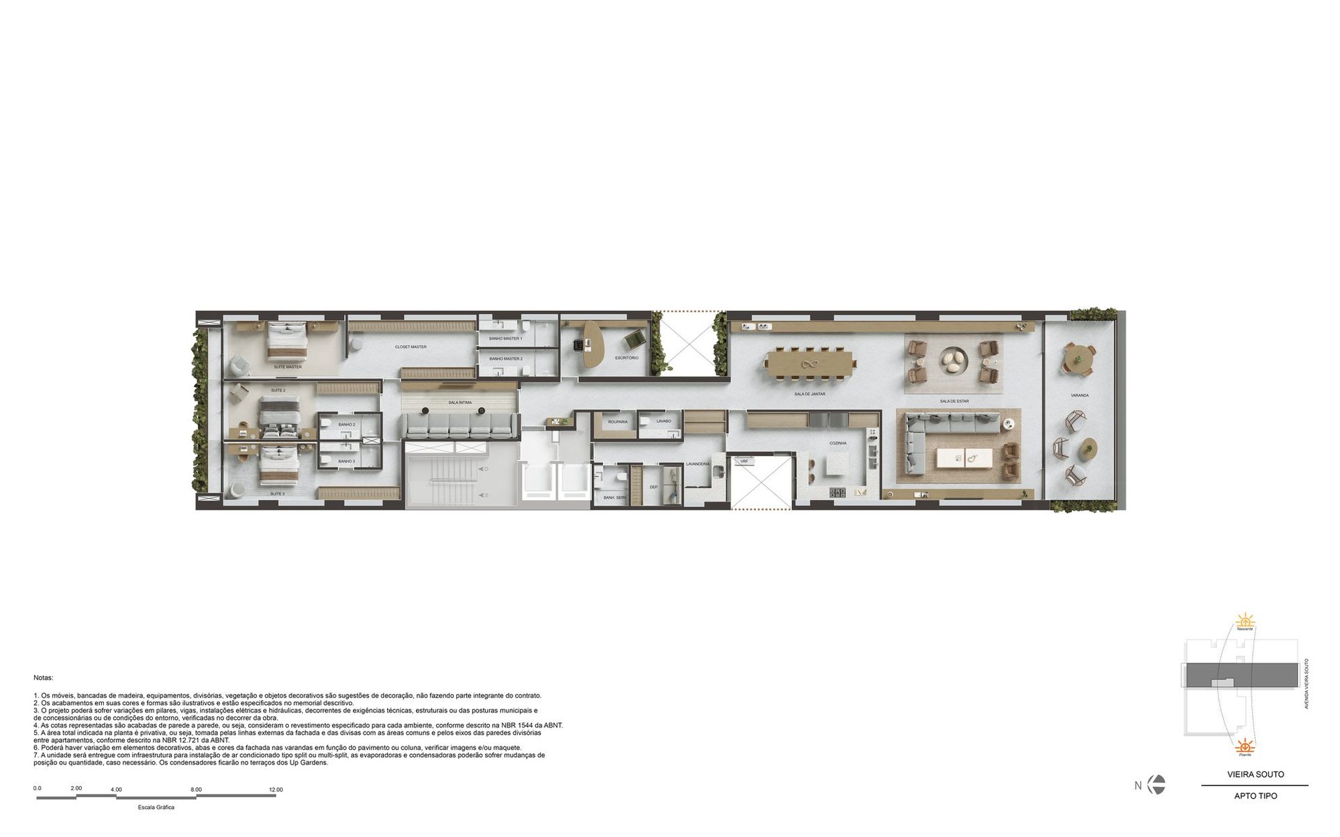 Apartamento tipo · 411 m²