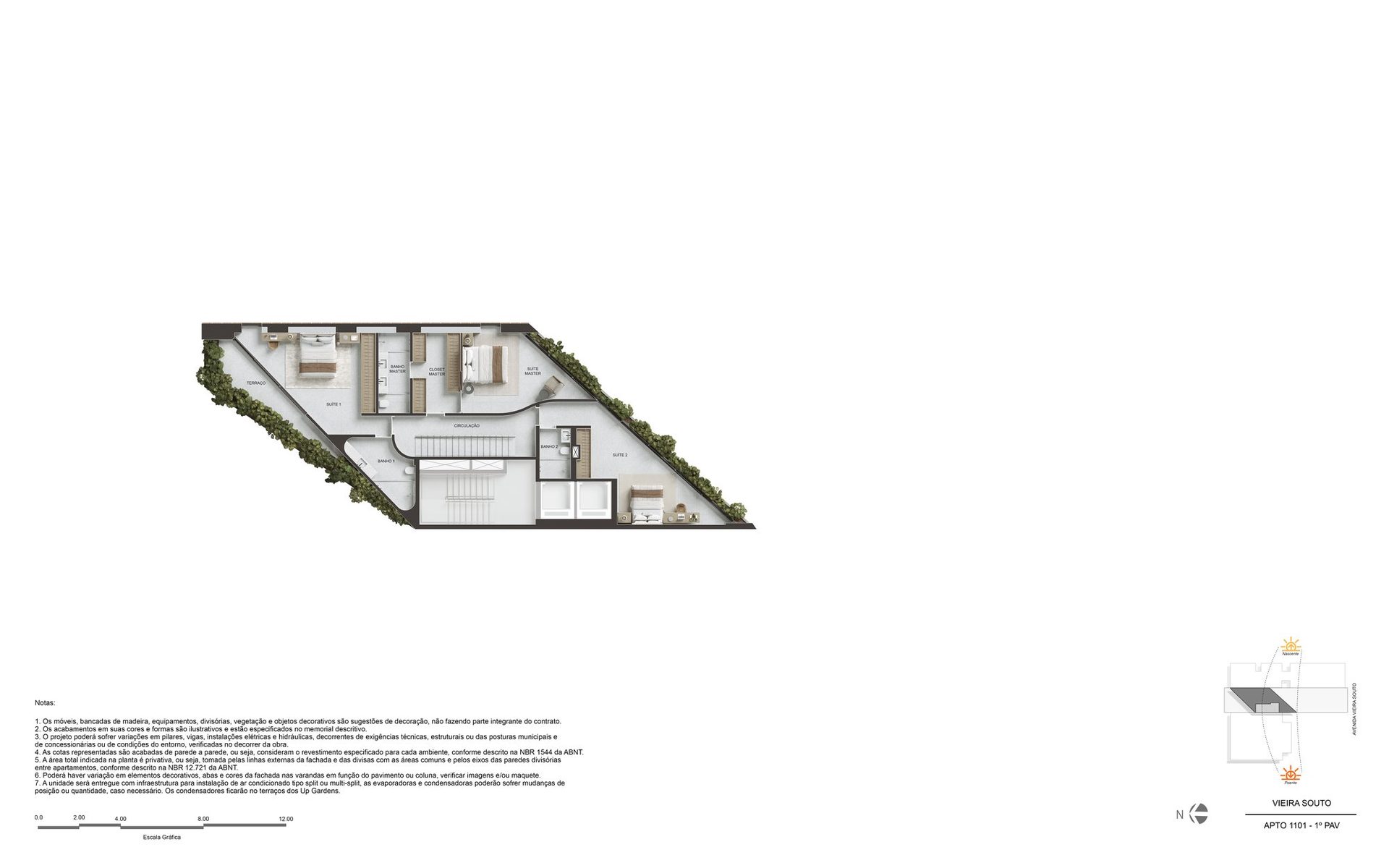Cobertura 1101 · 407 m²