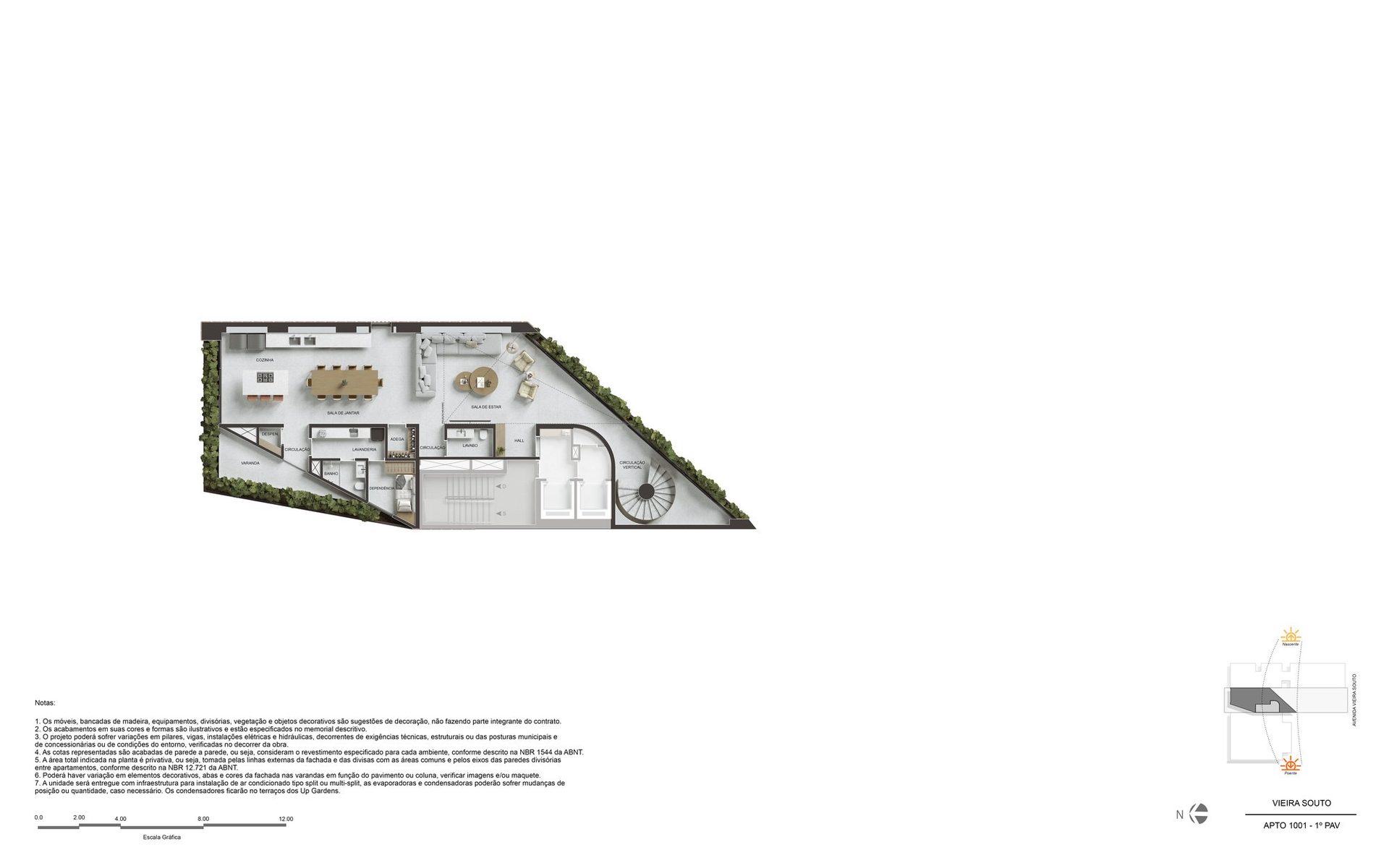 Cobertura Triplex 1001 · 490 m²